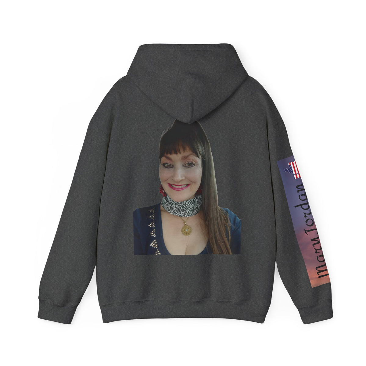 Mary Jordan Hoodie — Custom Face Graphic Hooded Sweatshirt