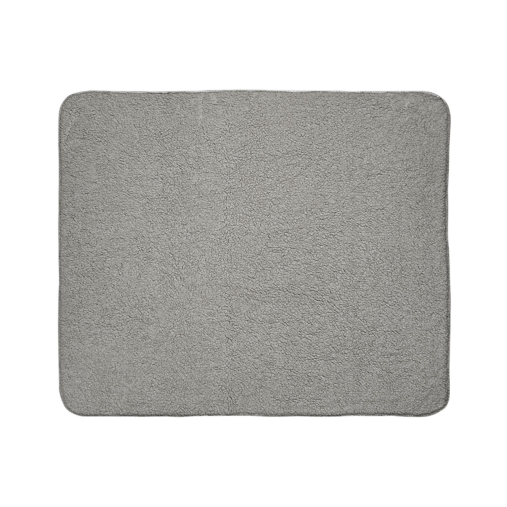 Boho Leaf Pattern Sherpa Blanket — Cozy Earth-Tone Fleece Throw