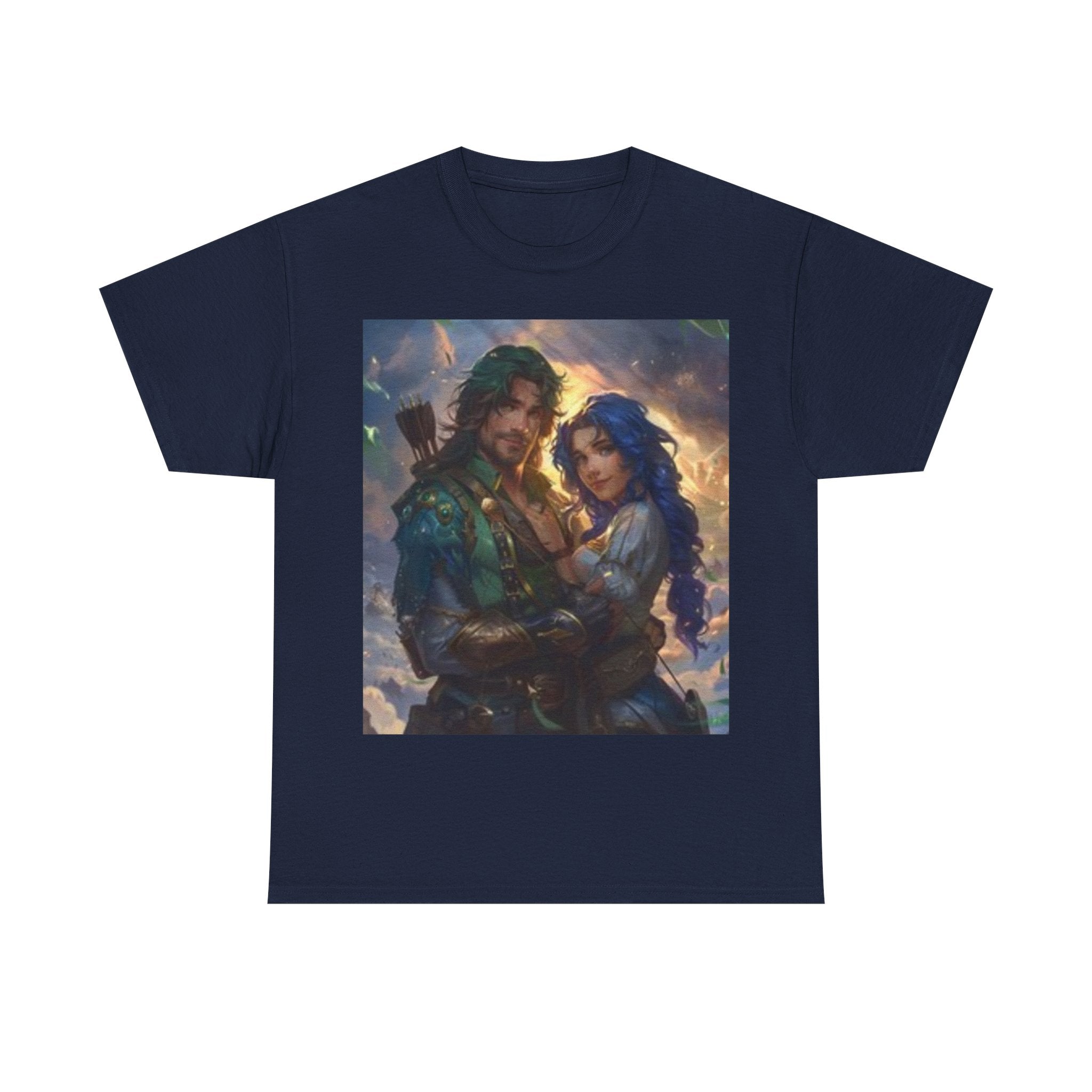 Romantic Fantasy Couple T-Shirt