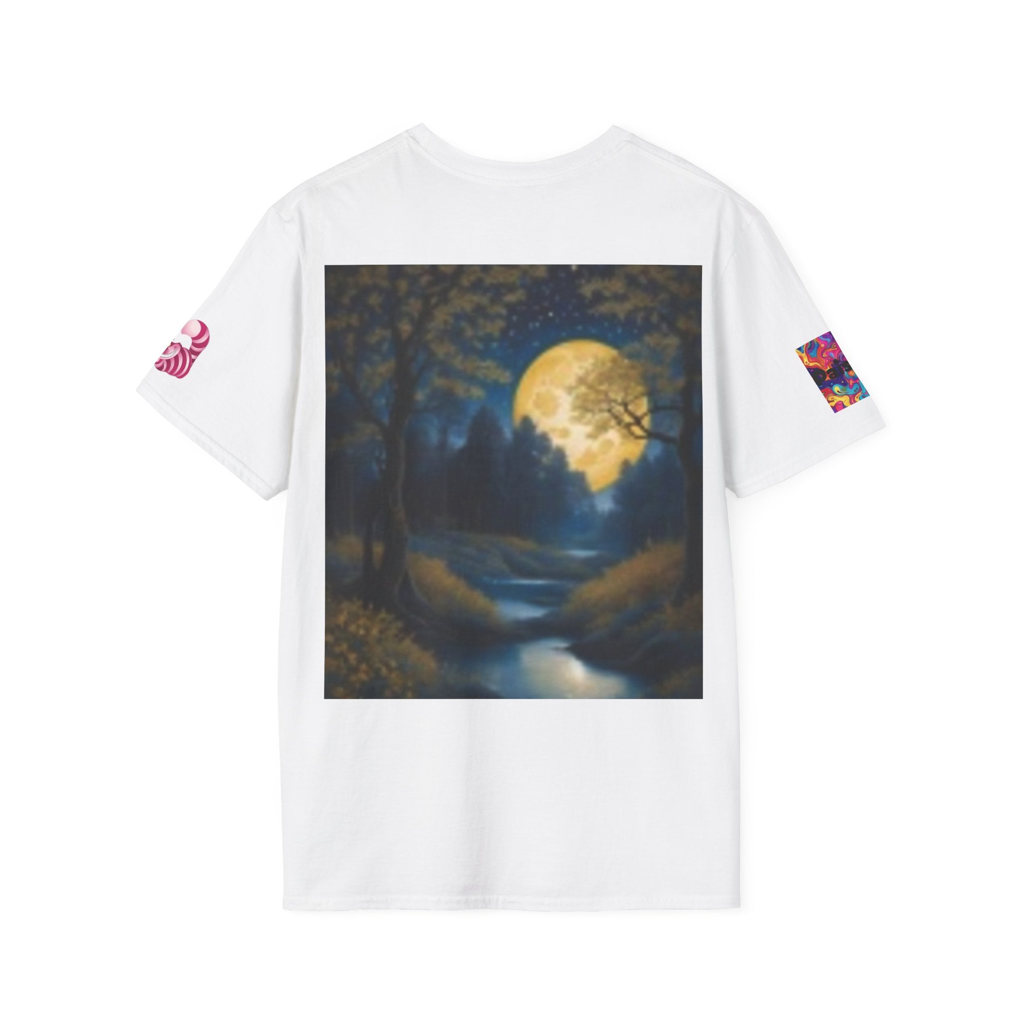 Paisley Tee — Vintage Glam Face Print T‑Shirt