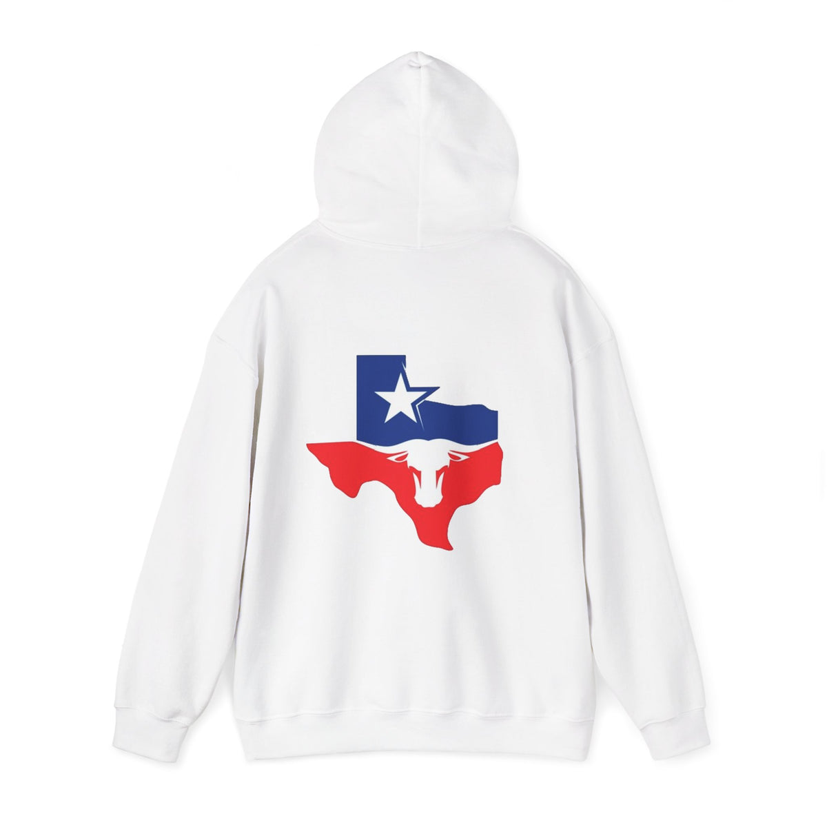Texas Longhorn State Hoodie — Lone Star Map Design