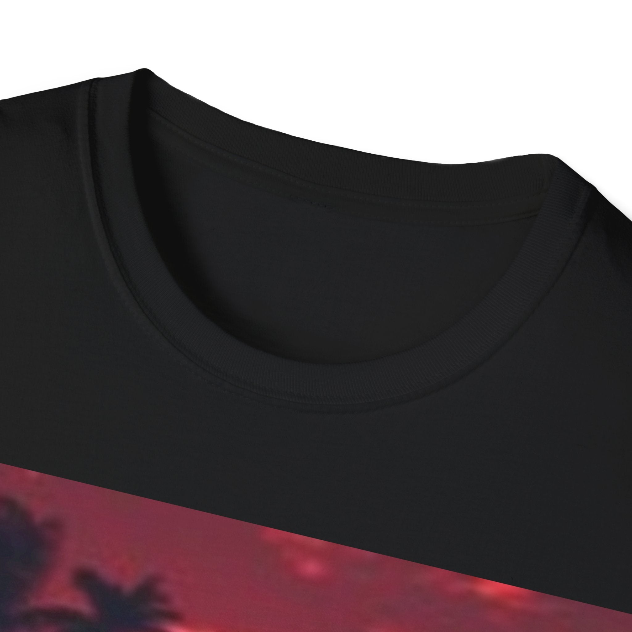 Retro Sunset T-Shirt — Tropical Palm Beach Sunset Graphic