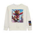 Toddler Sweatshirt — Skateboarding Bear Graphic Pullover