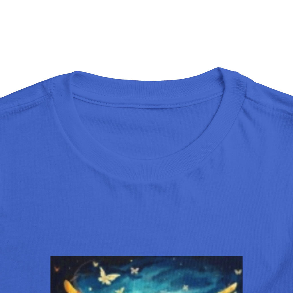Toddler Tee — Angelic Flying Elephant Graphic Kids Shirt