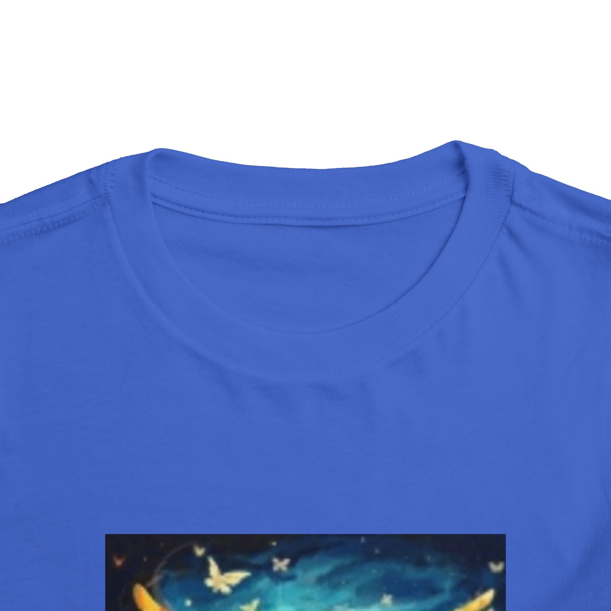 Toddler Tee — Angelic Flying Elephant Graphic Kids Shirt