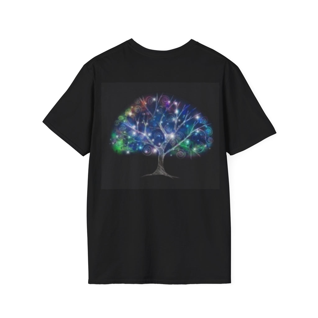 Surprised Sun & Moon T‑Shirt — Cute Cosmic Cartoon Solar Duo Tee