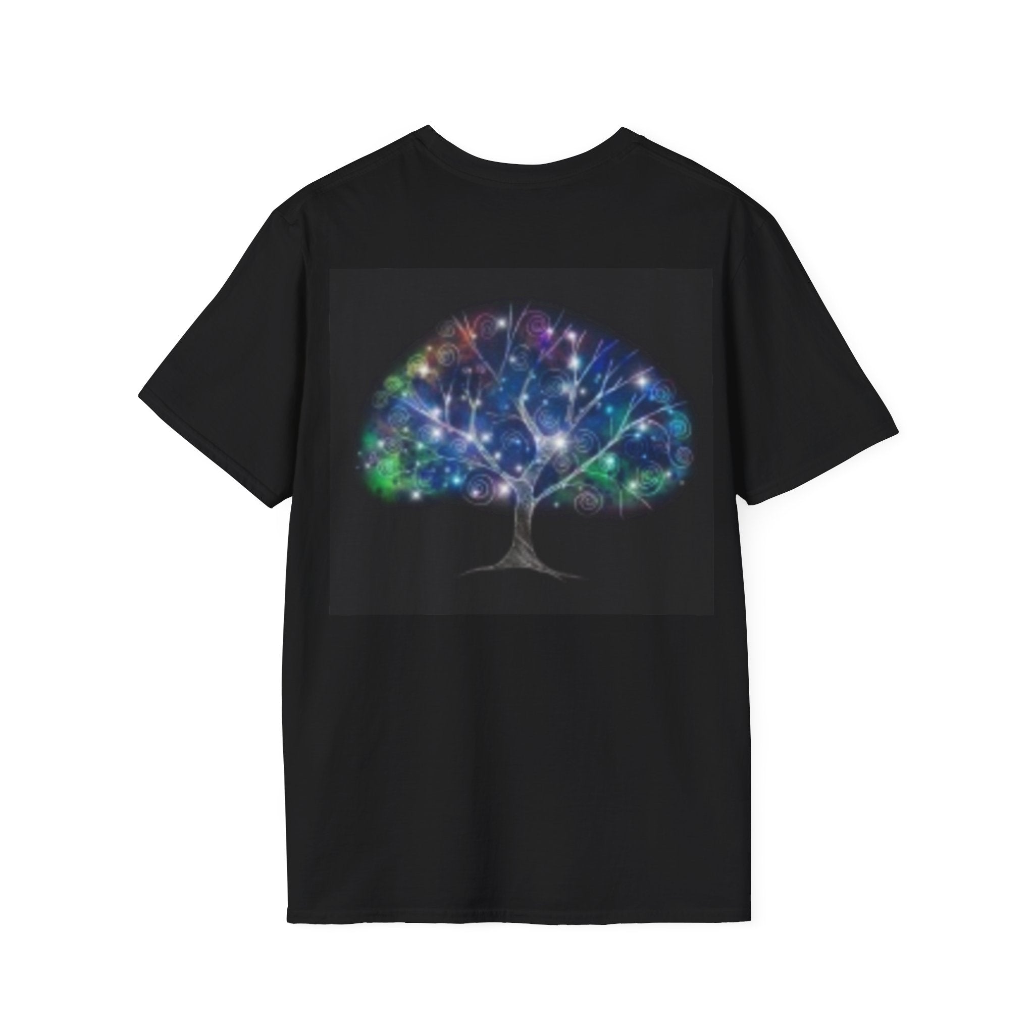 Surprised Sun & Moon T‑Shirt — Cute Cosmic Cartoon Solar Duo Tee