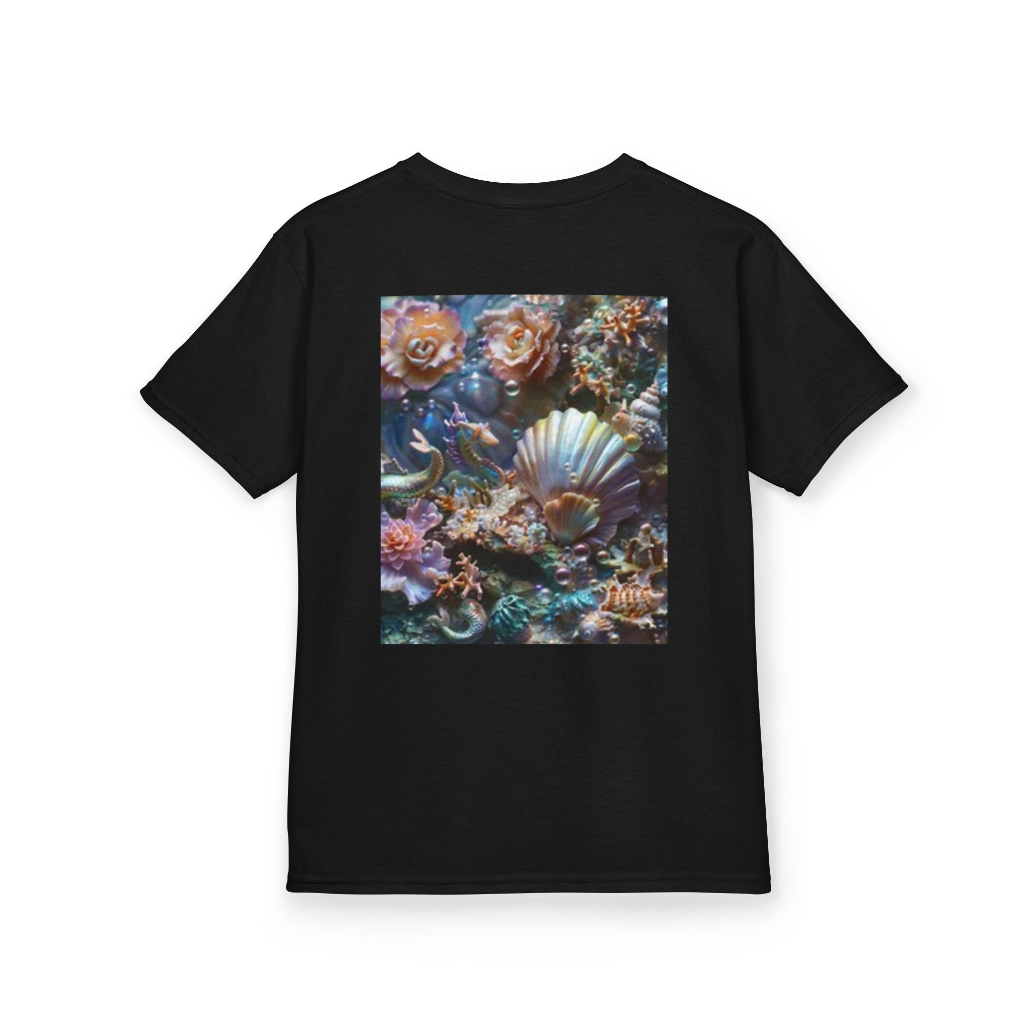 Kids Whale Tee — Neon Ocean Moon Kids T-Shirt