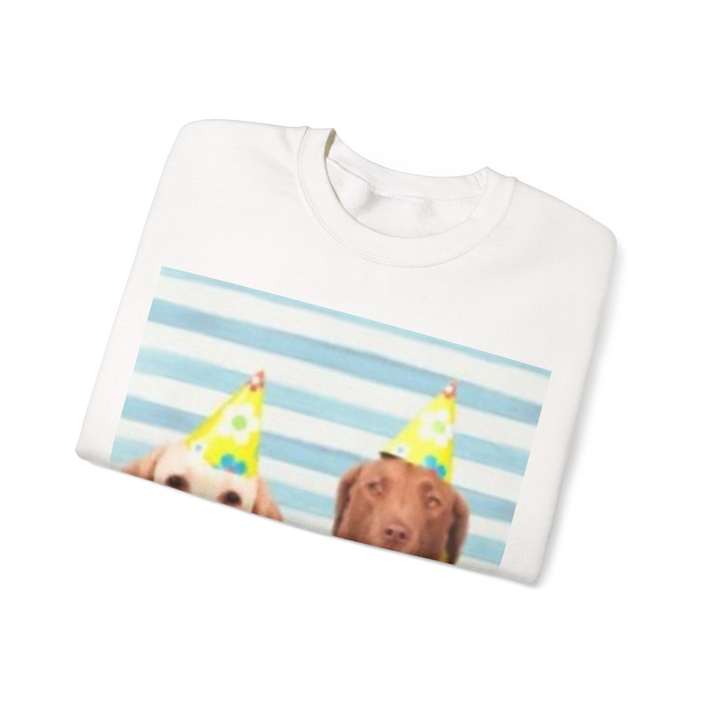 Birthday Dogs Happy Birthday to Me Crewneck Sweatshirt