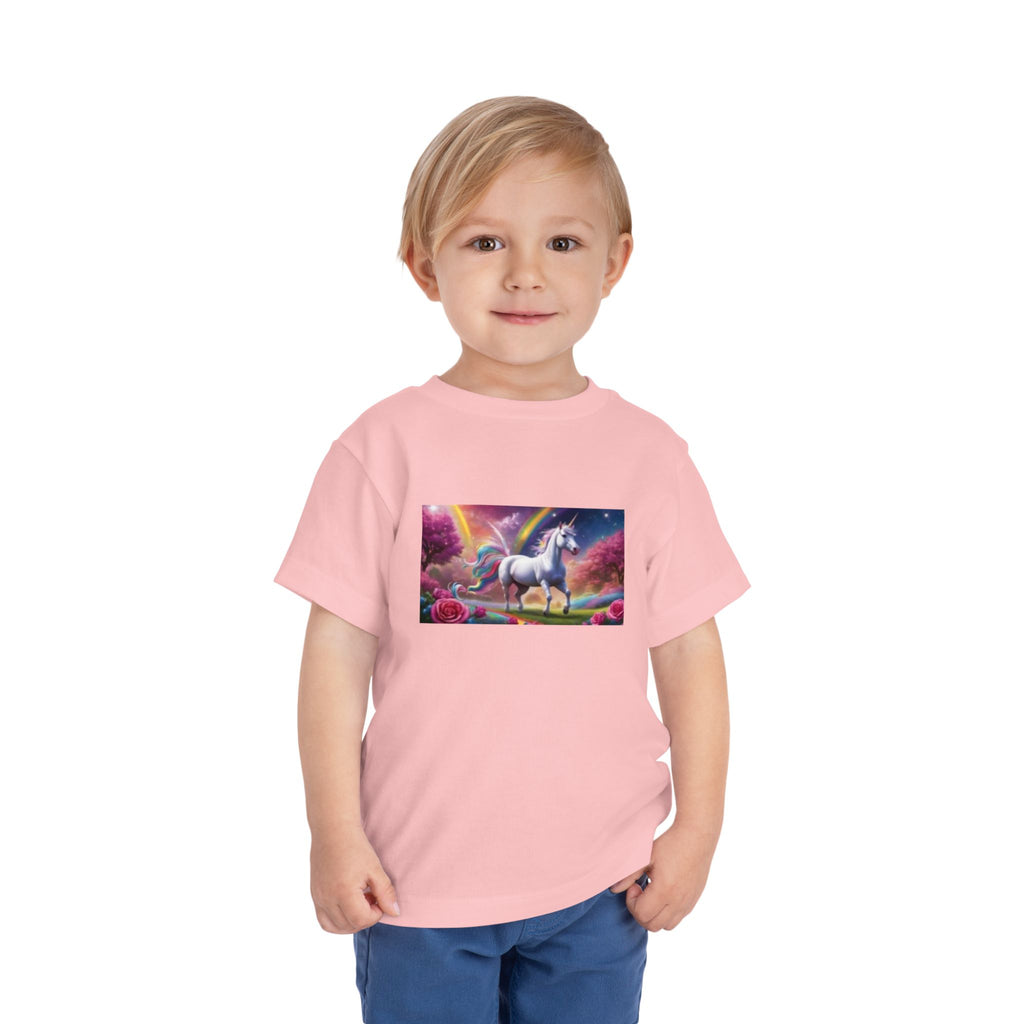 Unicorn Fantasy Toddler T-shirt — Magical Rainbow Unicorn Shirt