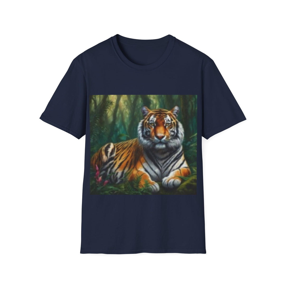 Tiger Portrait T-Shirt — Majestic Jungle Cat Graphic Tee