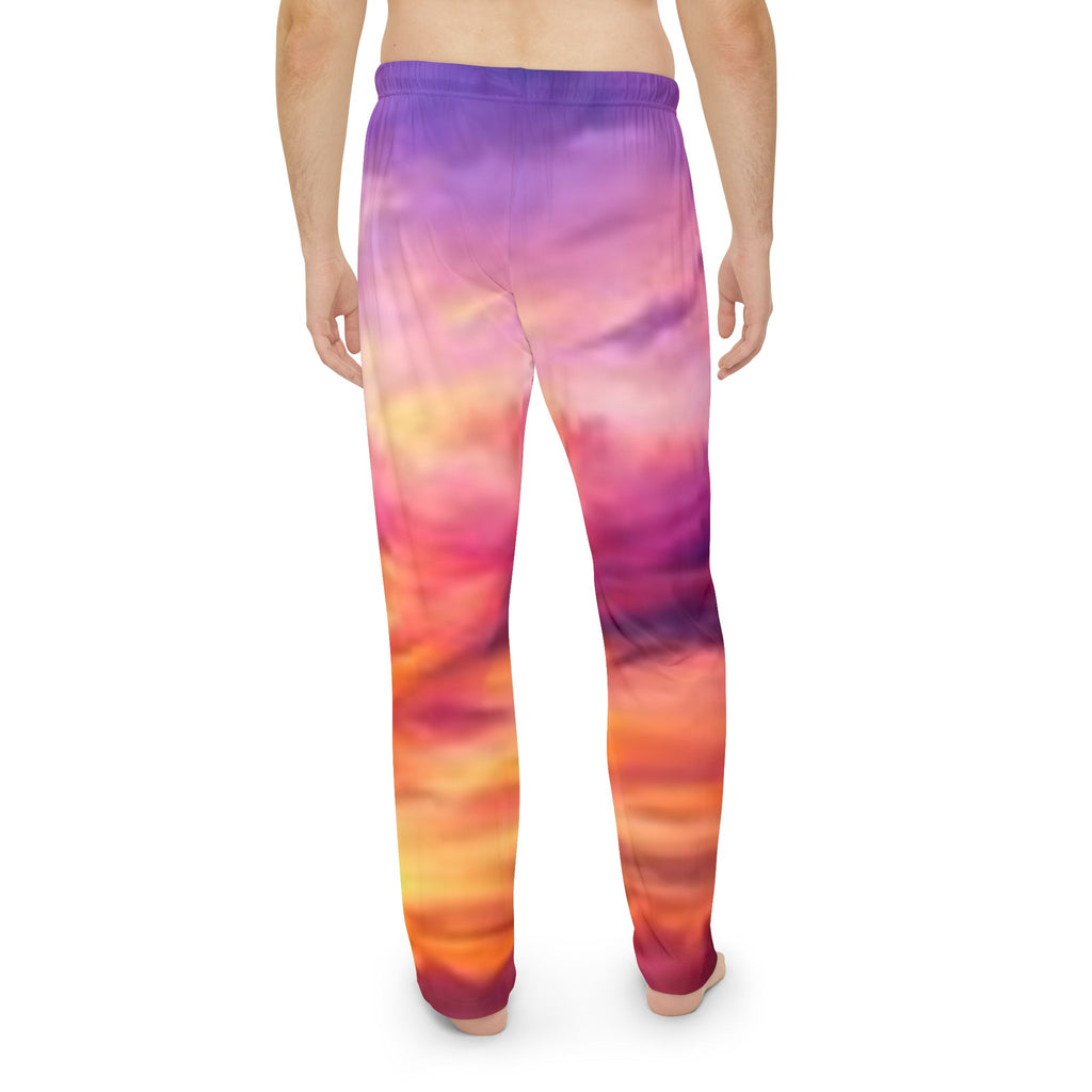 Sunset Sky Pajama Pants — Men's Mickey Mouse Lounge Sleepwear