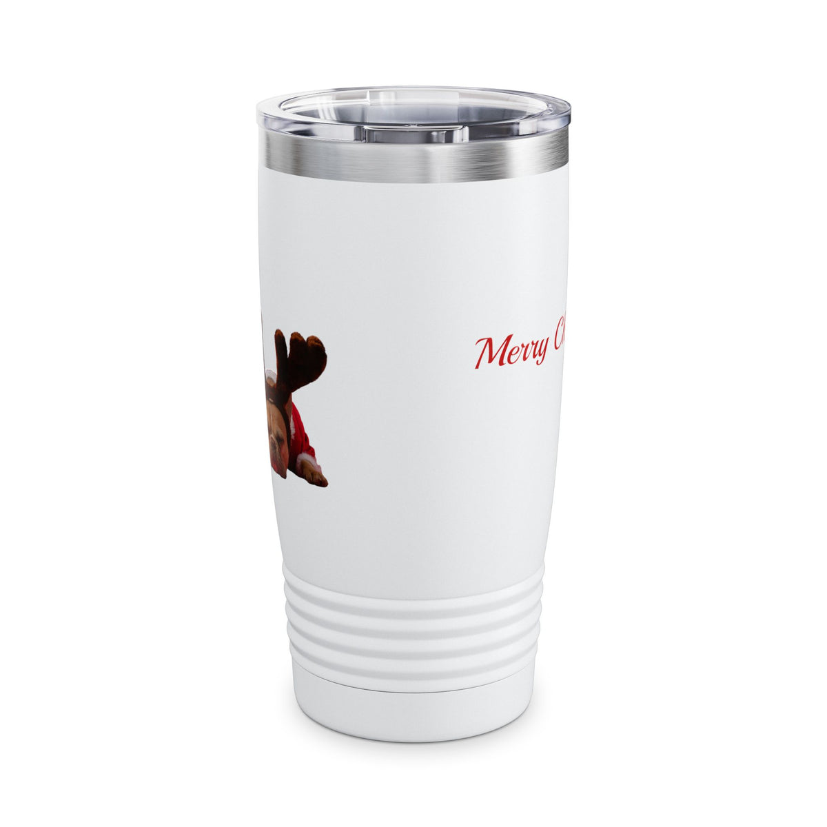 Vintage Santa 20oz Tumbler — Merry Christmas Travel Mug