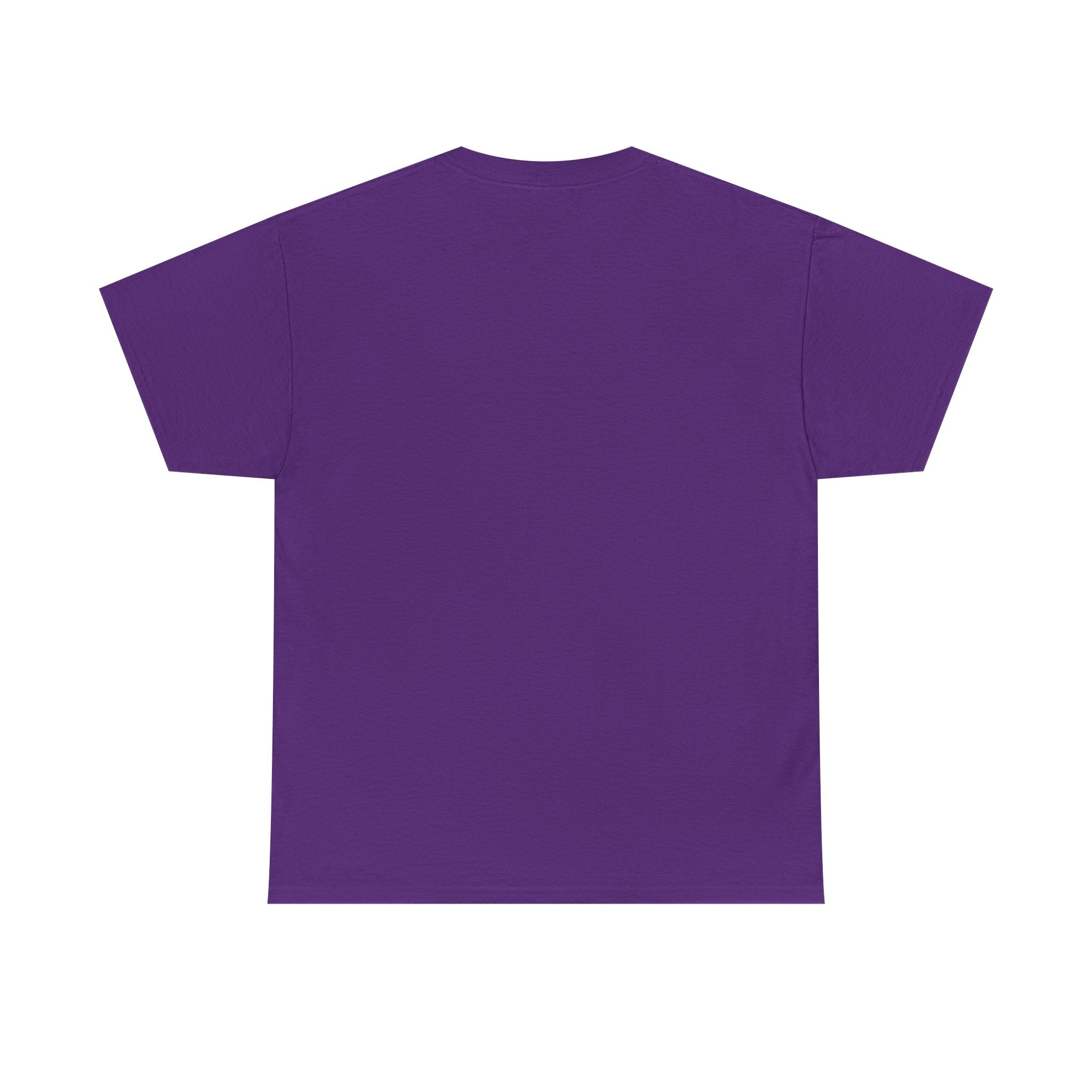 Butterfly Eye Graphic Tee — Purple Floral Wing Design