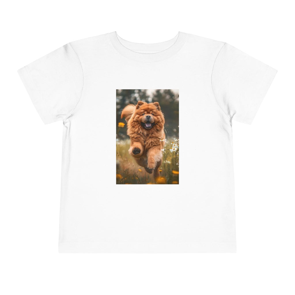 Chow Chow Puppy Photo Toddler Tee