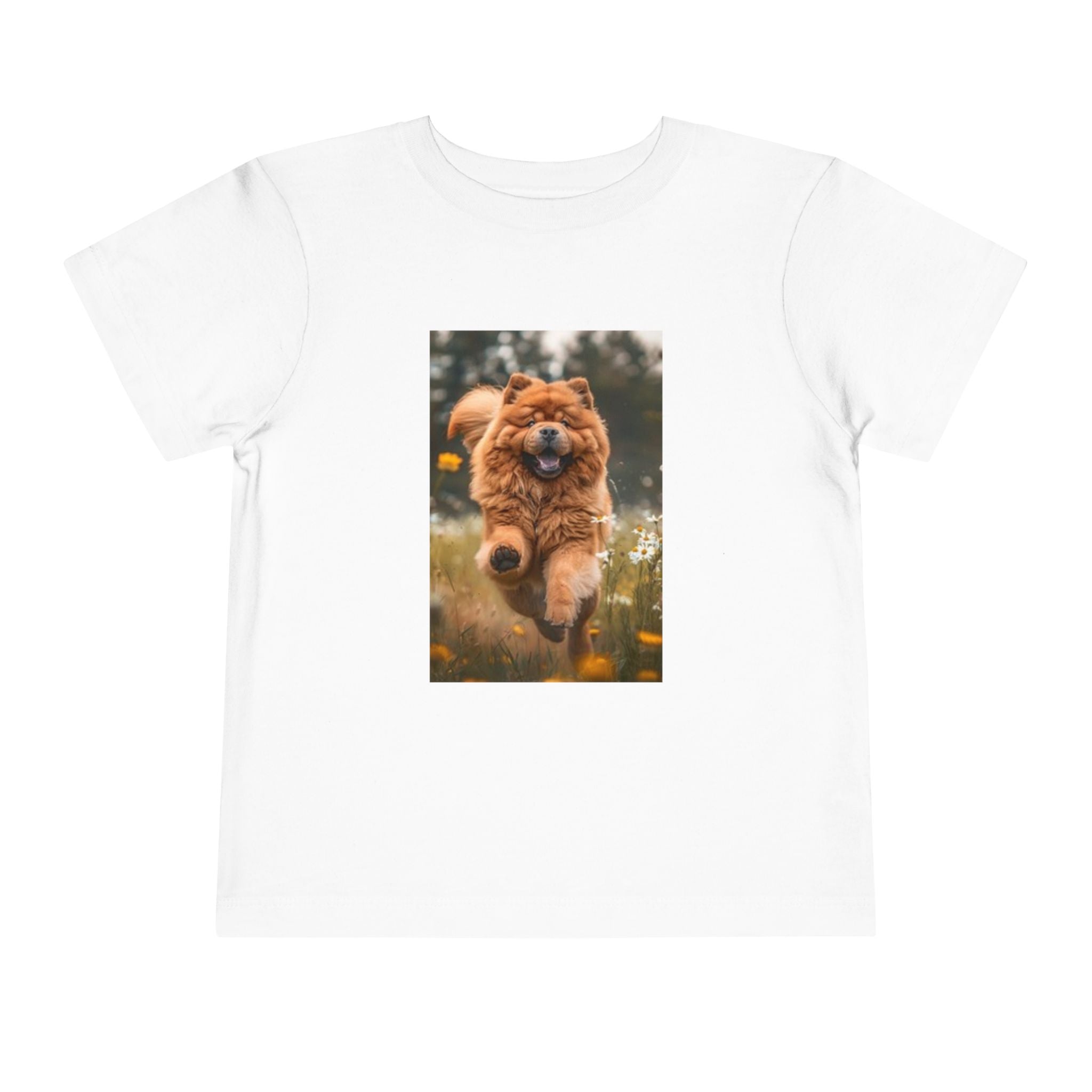 Chow Chow Puppy Photo Toddler Tee