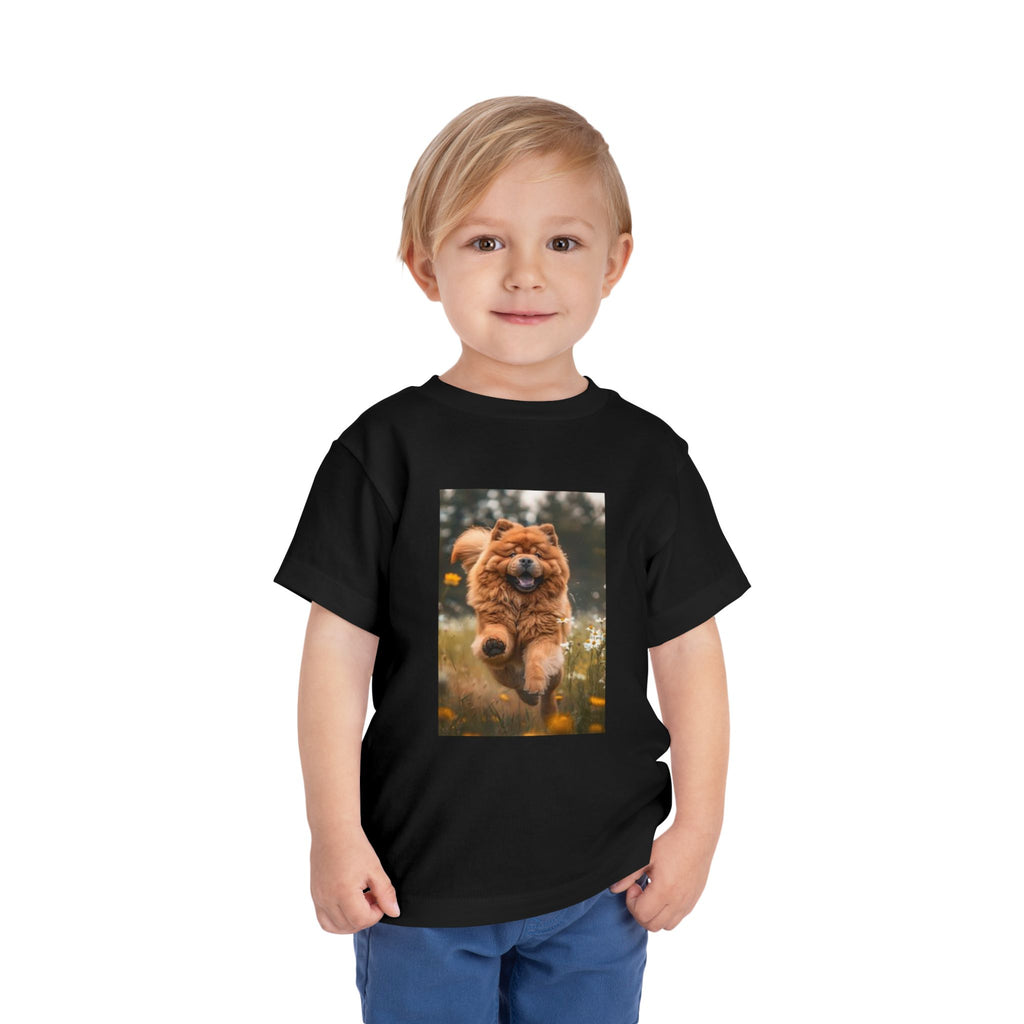 Chow Chow Puppy Photo Toddler Tee