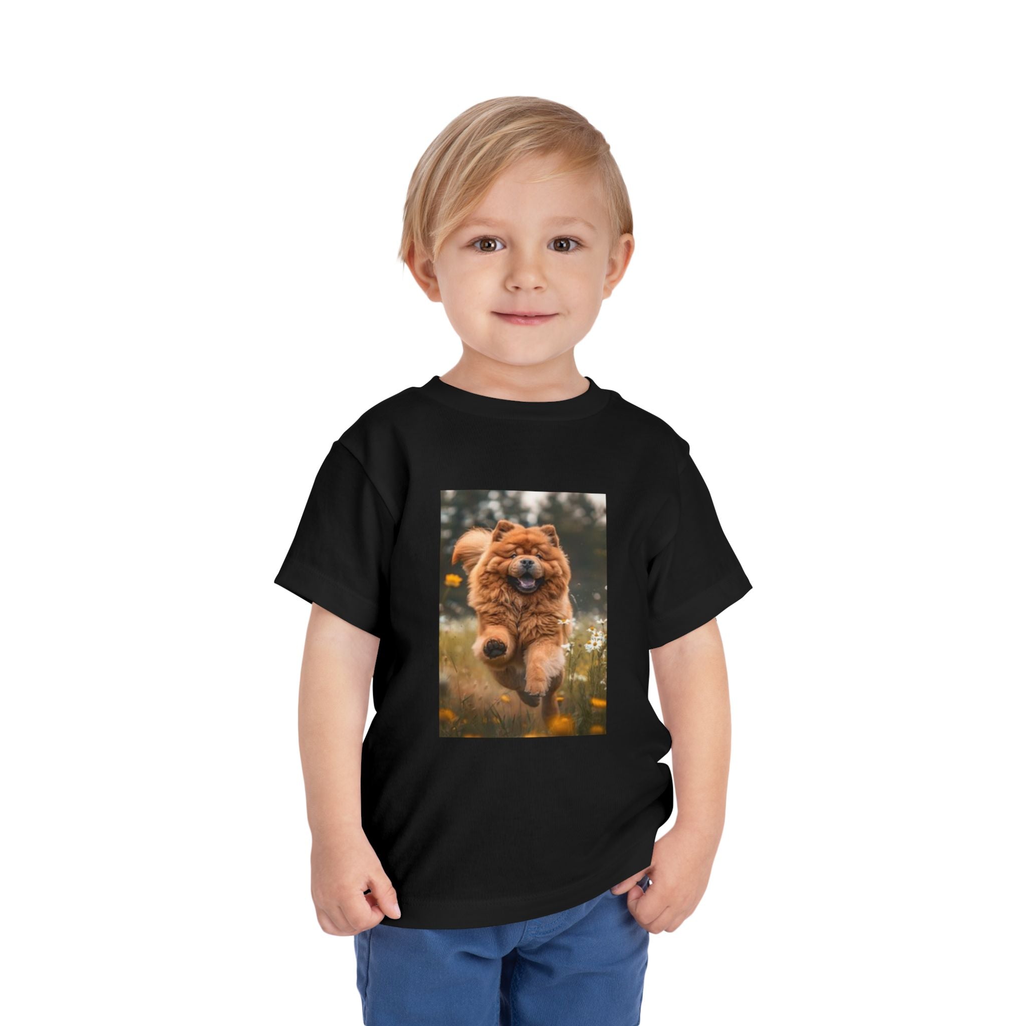 Chow Chow Puppy Photo Toddler Tee