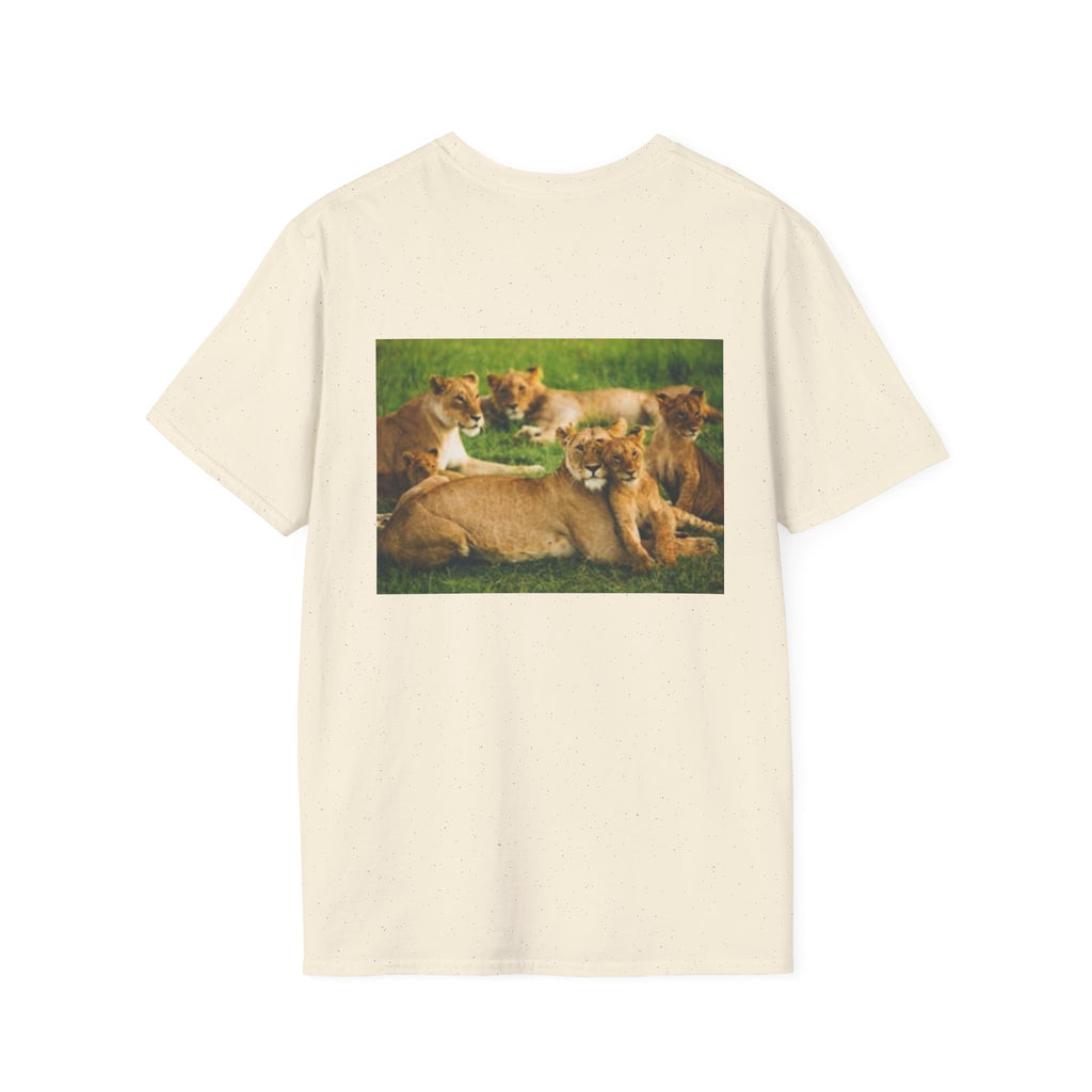 Lion Portrait T‑Shirt — Majestic Lion Face & Pride Photo Tee