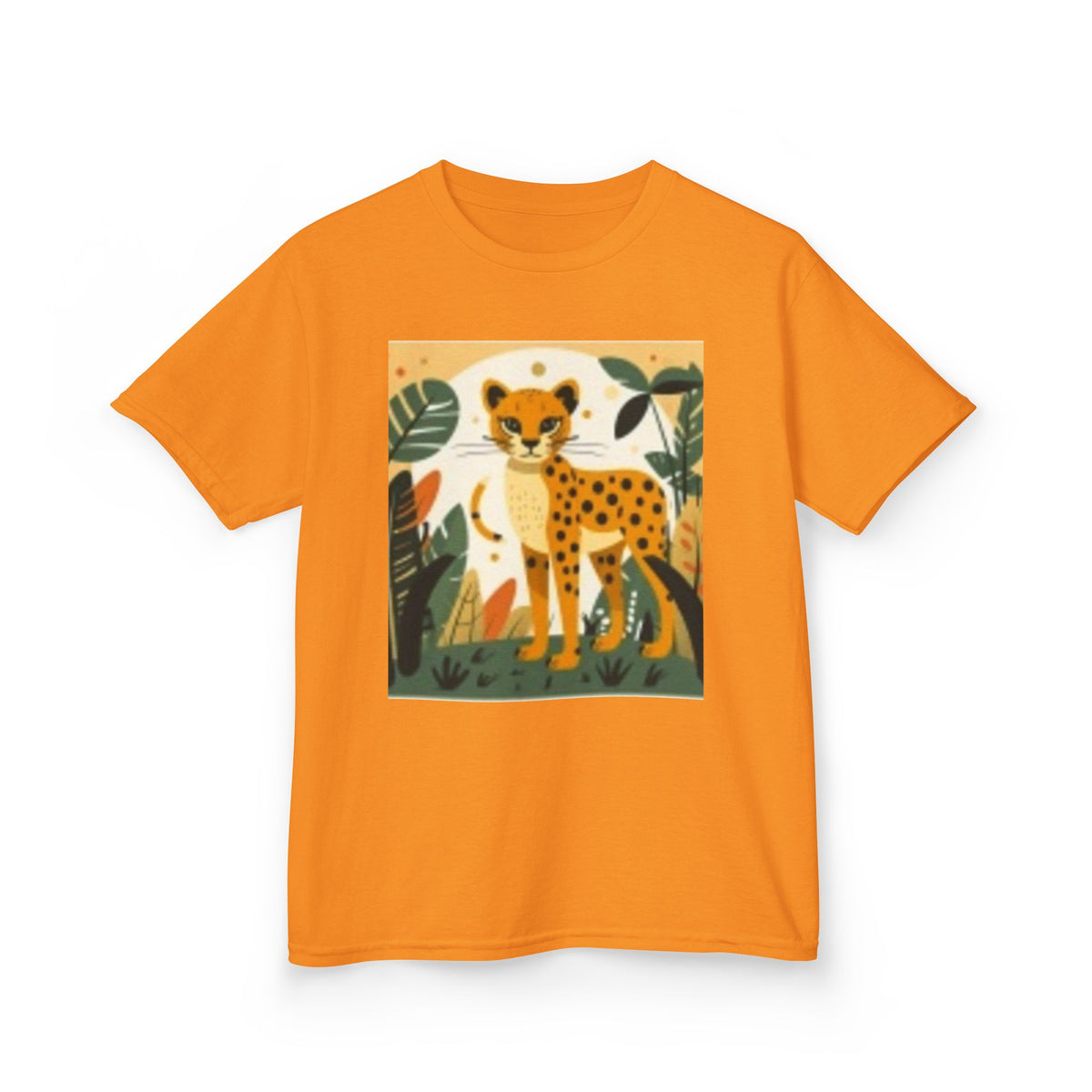 Kids Cheetah Tee — Cute Jungle Animal Shirt for Boys & Girls