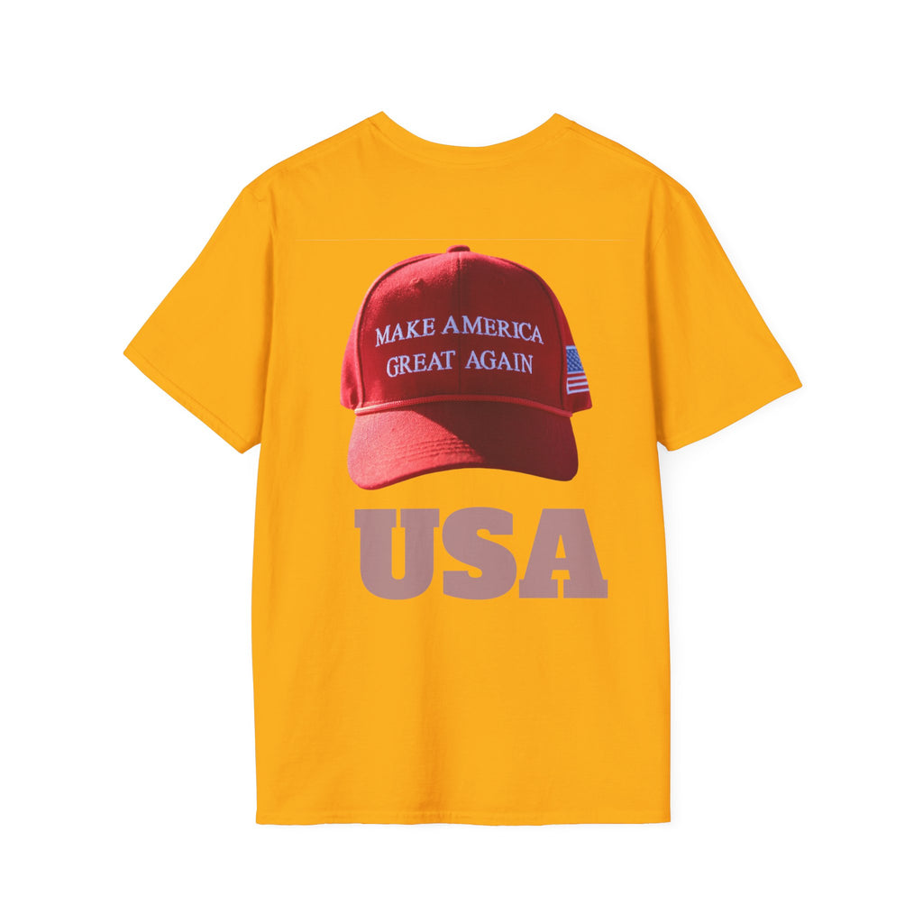 Camiseta del presidente Donald J TRUMP — Camiseta con la bandera patriótica