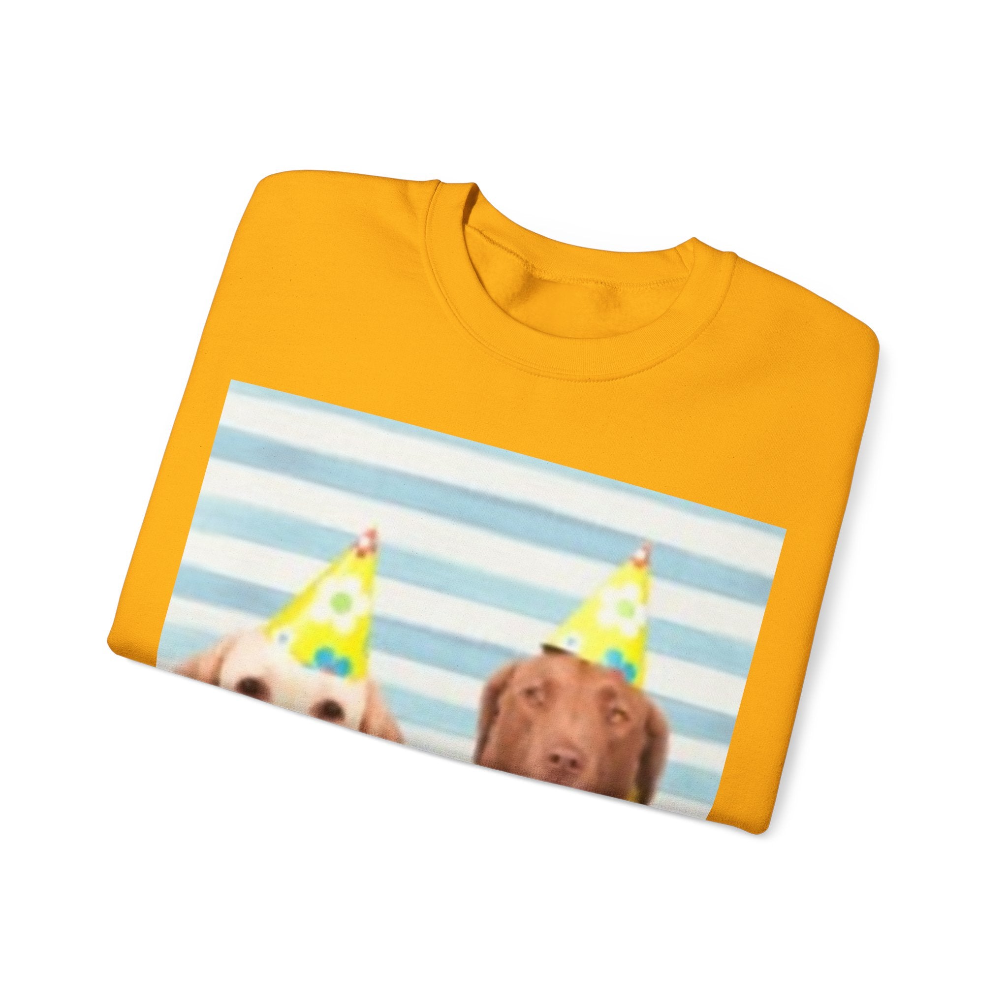 Birthday Dogs Happy Birthday to Me Crewneck Sweatshirt