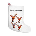 Cute Reindeer Christmas Stocking – Plush Holiday Stocking for Kids