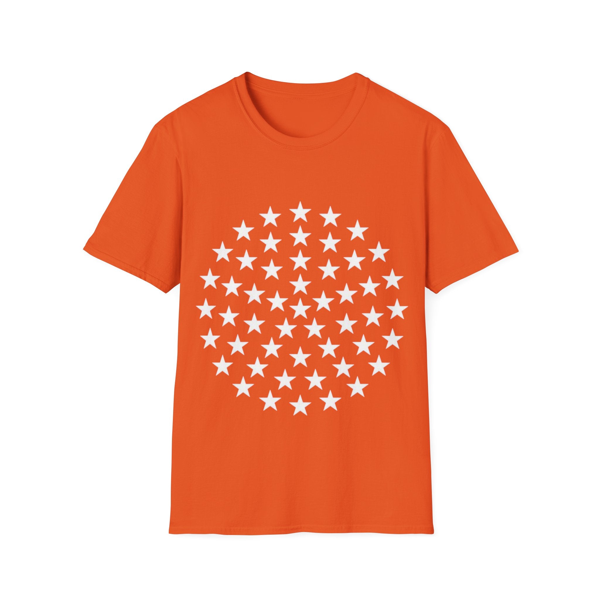 Racing Car Love Racing Patriotic Starburst Pocket T-Shirt – Blue Stars Chest Print