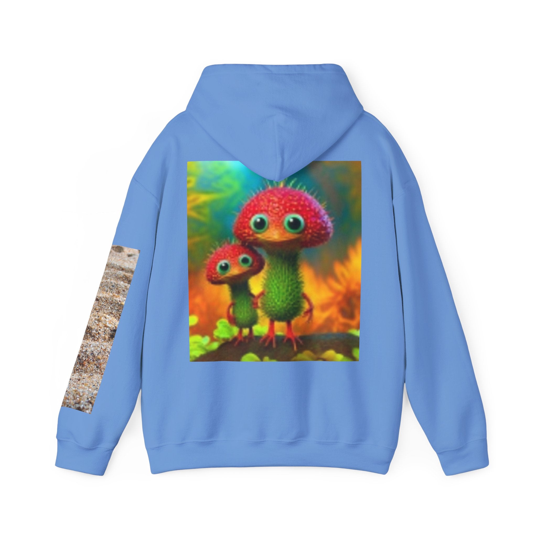 Mushroom Friends Hoodie — Cute Colorful Fungi Illustration Pullover