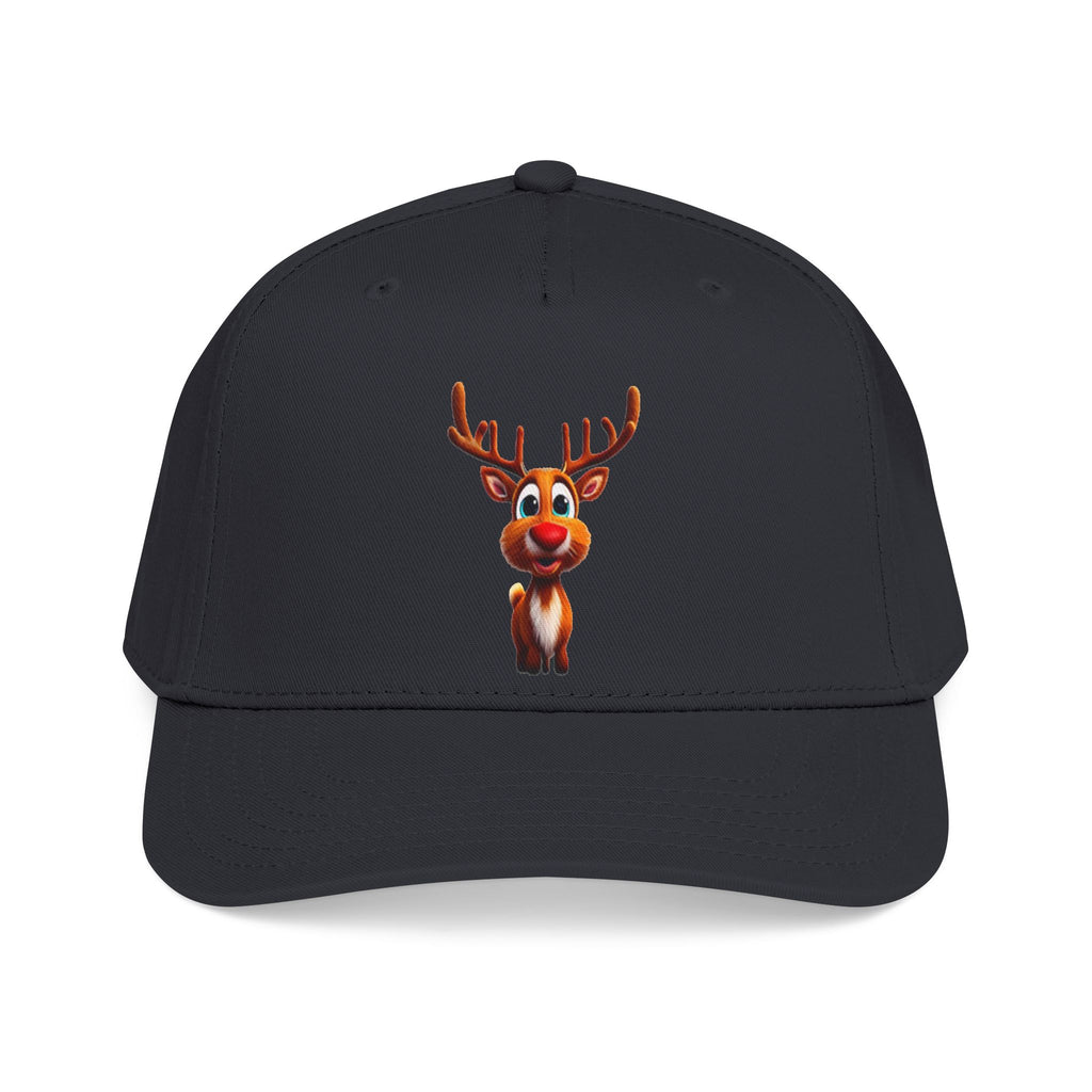 Cute Rudolph Reindeer Baseball Cap — Christmas Holiday Kids & Adult Hat