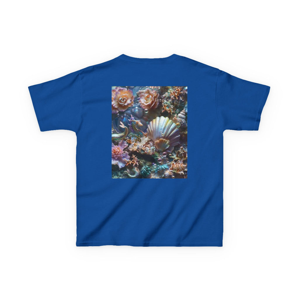 Kids Whale Tee — Neon Ocean Moon Kids T-Shirt
