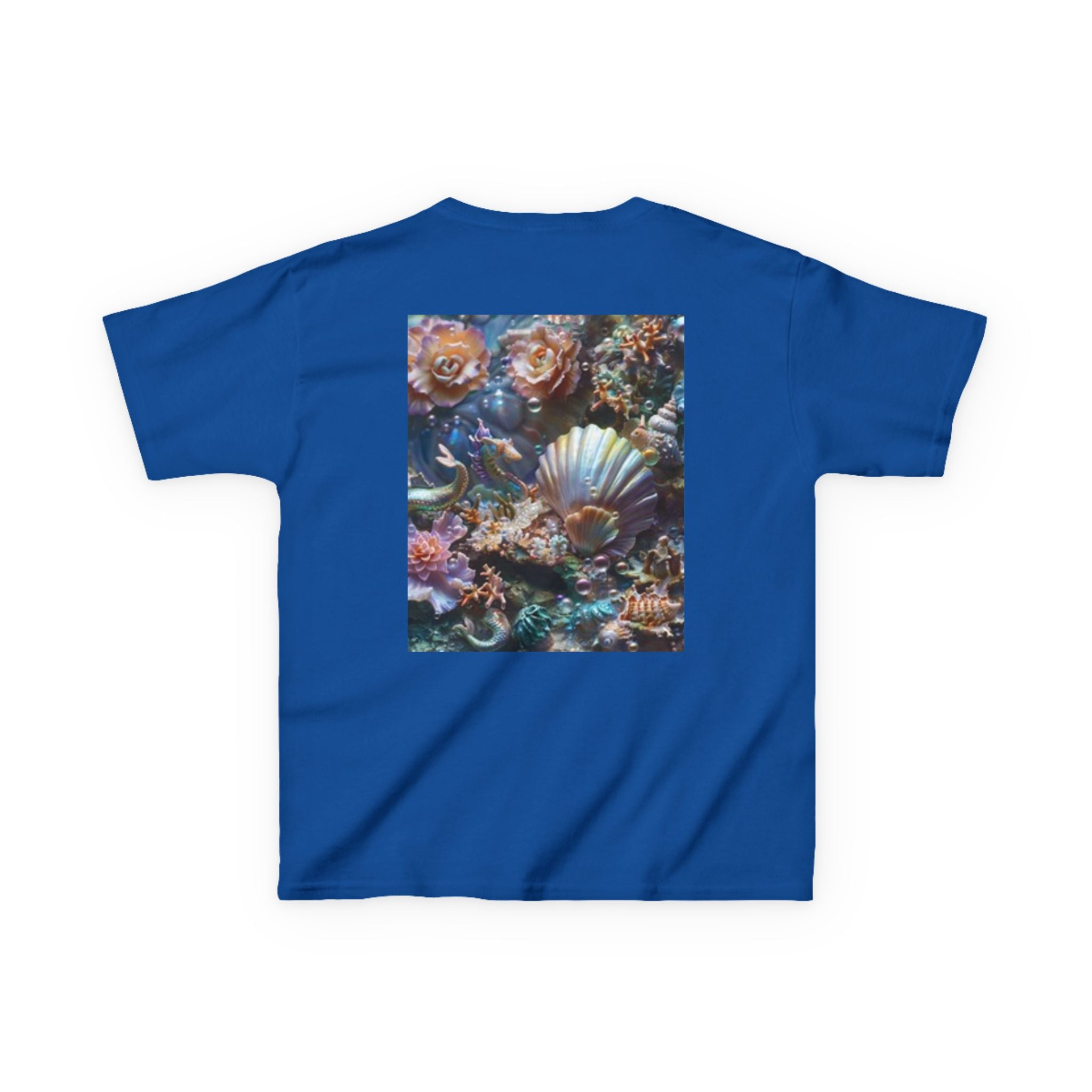 Kids Whale Tee — Neon Ocean Moon Kids T-Shirt