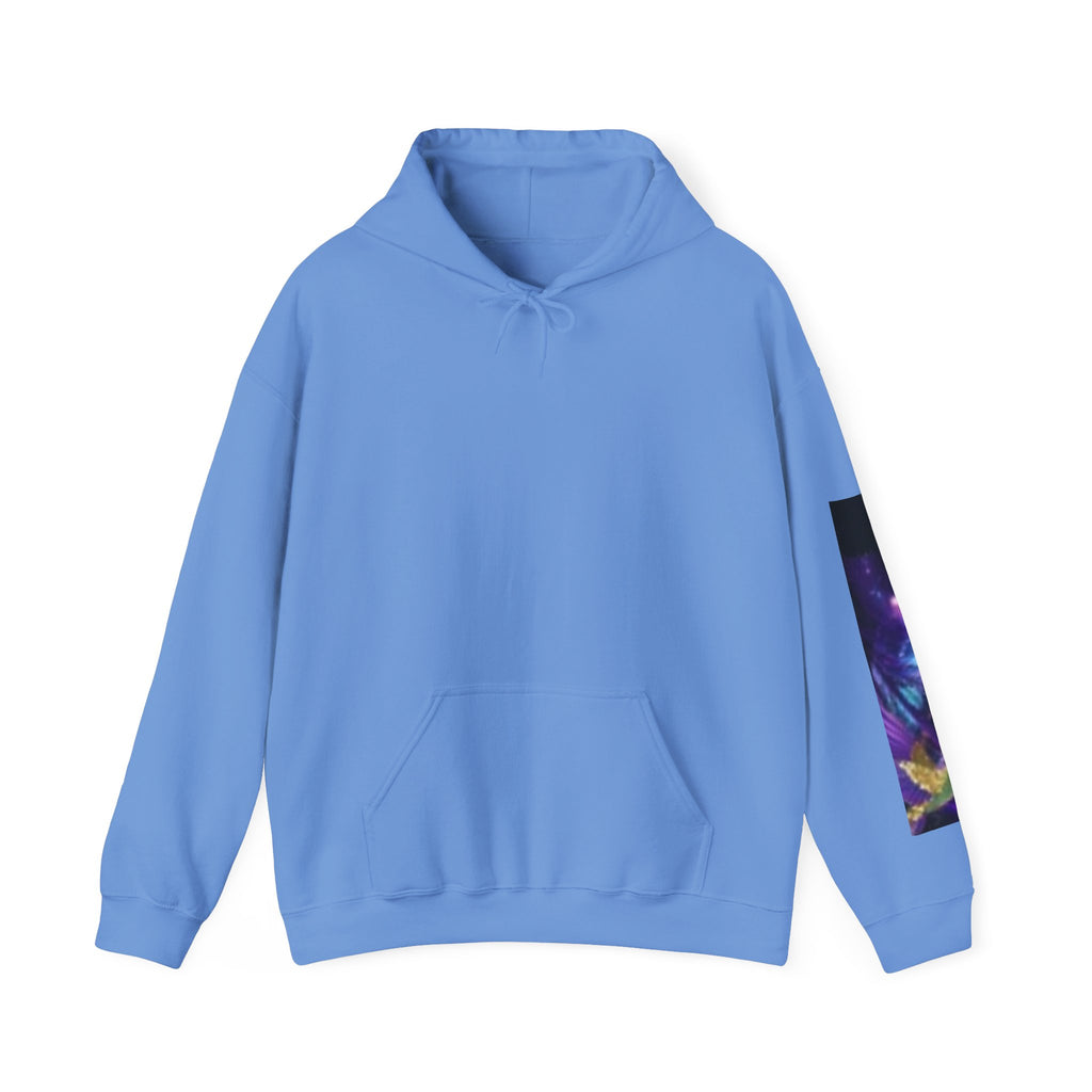 Fantasy Mushroom Landscape Hoodie — Psychedelic Forest Art Pullover