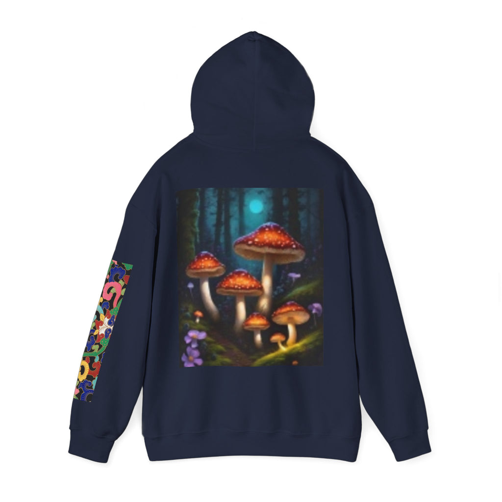 Squirrel I'm Telling Momma Mushrooms Hooded Sweatshirt