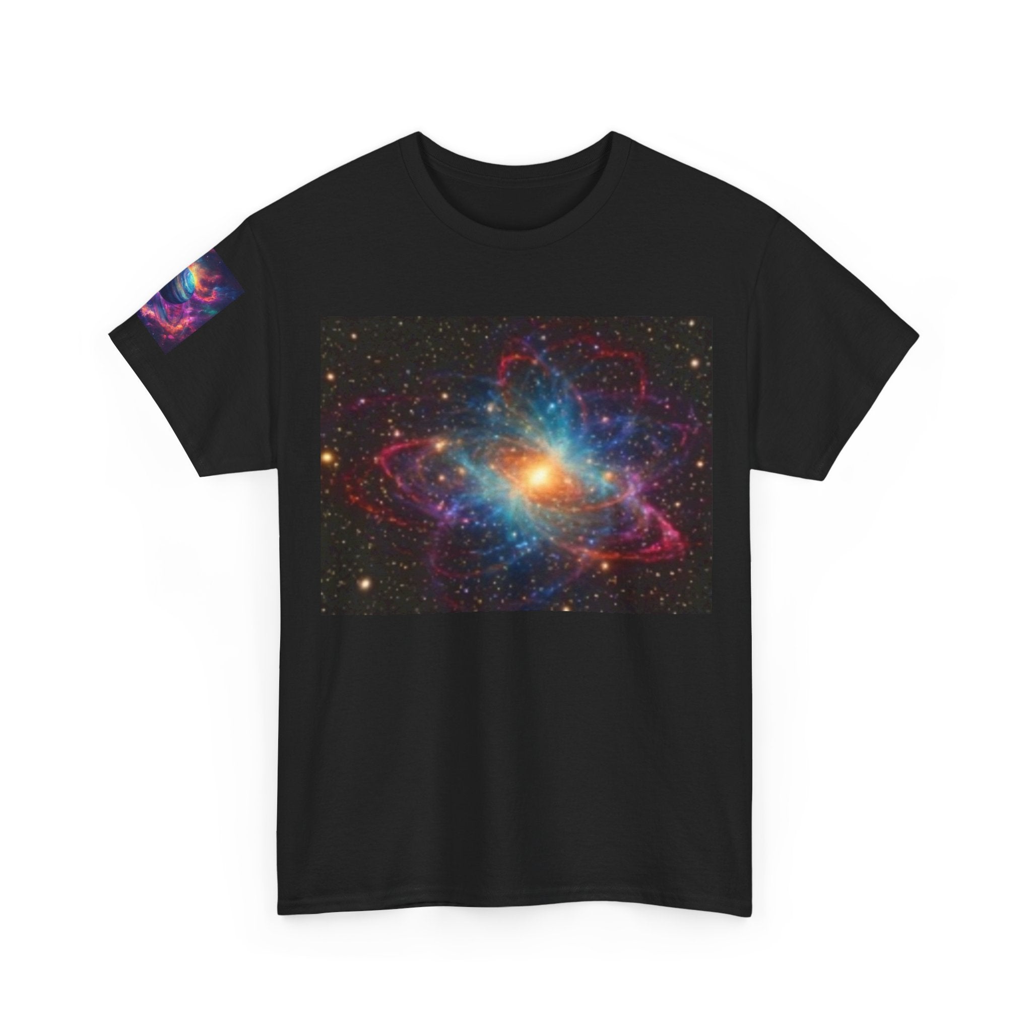 Cosmic Nebula Galaxy Tee — Vibrant Space Graphic T-Shirt