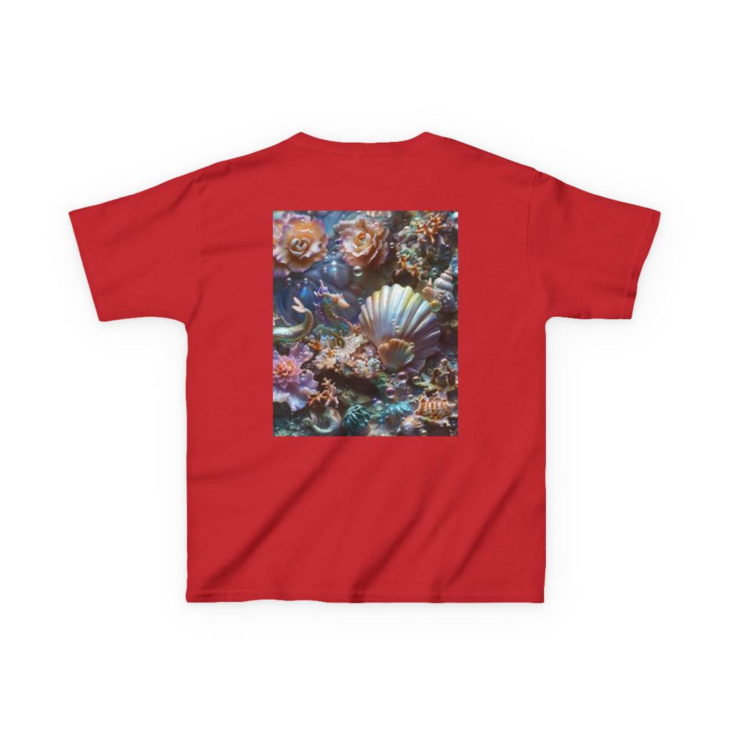 Kids Whale Tee — Neon Ocean Moon Kids T-Shirt