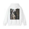 Dog Lover Hoodie — Black Labrador Photo & Paw Heart Pullover