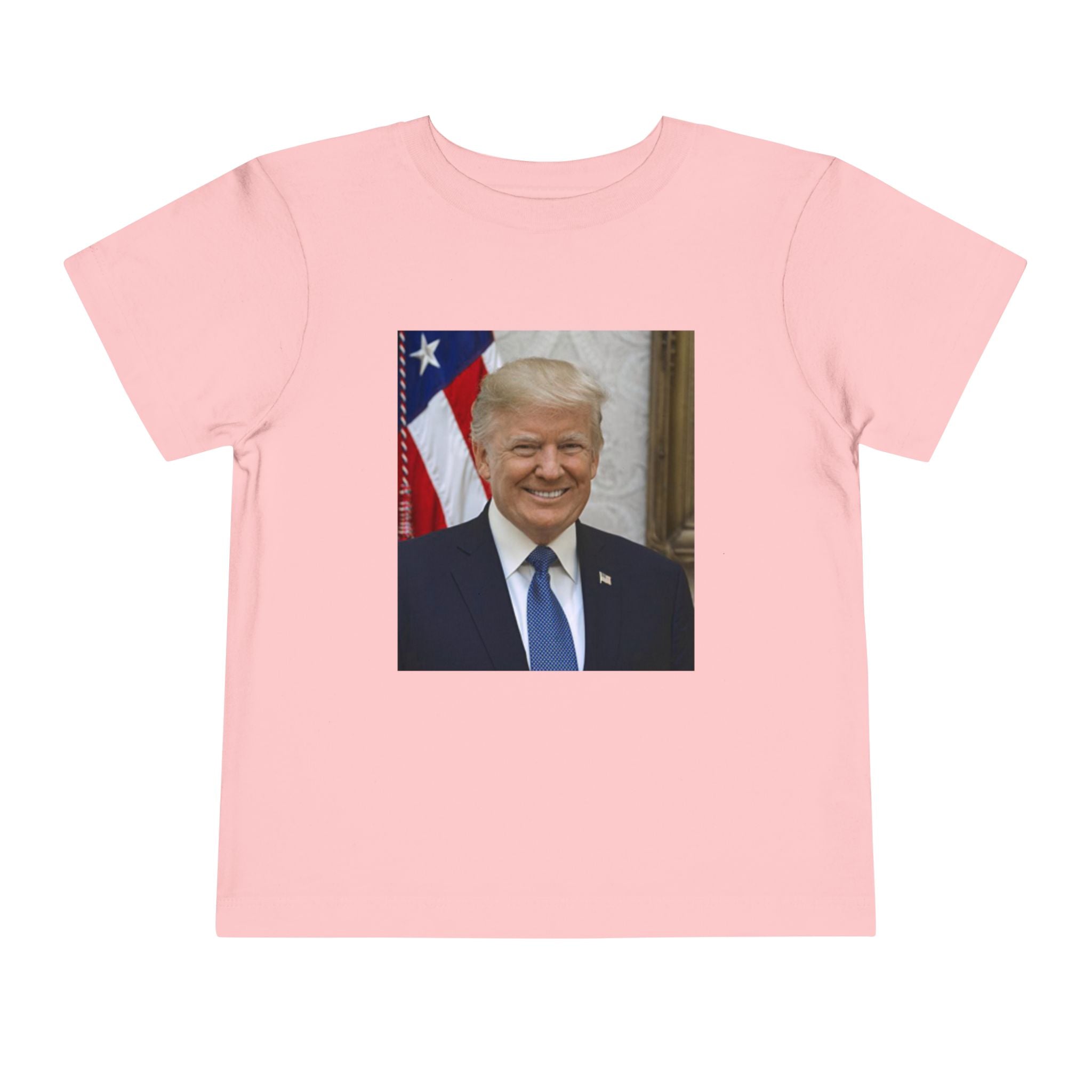 T-shirt pour enfant avec portrait patriotique et drapeau